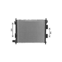 Chladič motora AVA QUALITY COOLING HY2578 - obr. 1