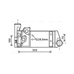 Chladič oleja, Retarder AVA QUALITY COOLING MN3083