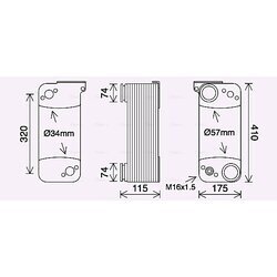 Chladič oleja, Retarder AVA QUALITY COOLING SC3053