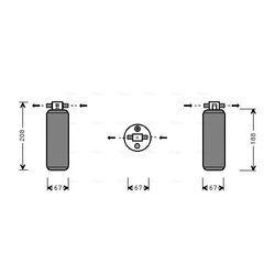 vysúšač klimatizácie AVA QUALITY COOLING UVD027