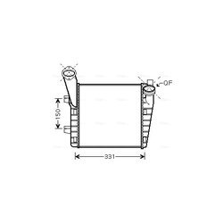 Chladič plniaceho vzduchu AVA QUALITY COOLING VNA4234