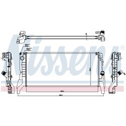 Chladič motora AVA QUALITY COOLING BW2569 - obr. 5