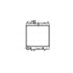 Chladič motora AVA QUALITY COOLING DNA2131