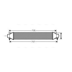 Chladič plniaceho vzduchu AVA QUALITY COOLING FT4321