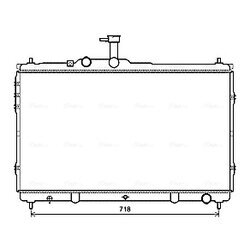 Chladič motora AVA QUALITY COOLING HY2392