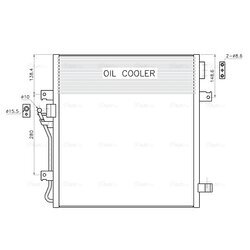 Kondenzátor klimatizácie AVA QUALITY COOLING JE5091