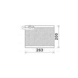 Výparník klimatizácie AVA QUALITY COOLING PEV351