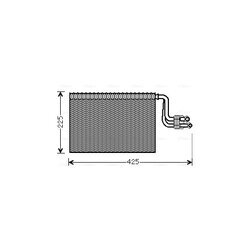 Výparník klimatizácie AVA QUALITY COOLING BWV364