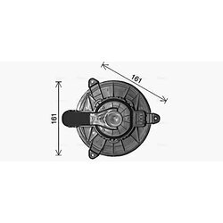 Vnútorný ventilátor AVA QUALITY COOLING FD8668