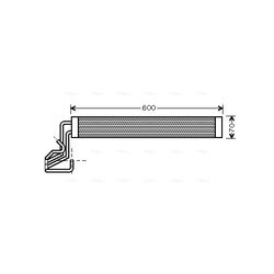 Chladič oleja riadenia AVA QUALITY COOLING VN3264