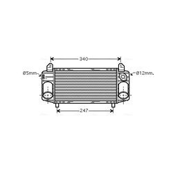 Chladič plniaceho vzduchu AVA QUALITY COOLING AI4192