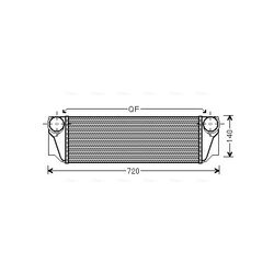 Chladič plniaceho vzduchu AVA QUALITY COOLING BW4413