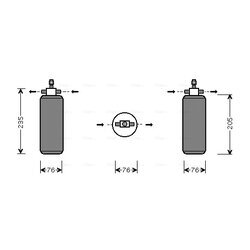 vysúšač klimatizácie AVA QUALITY COOLING IVD051