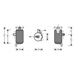 vysúšač klimatizácie AVA QUALITY COOLING JRD021