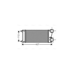 Chladič plniaceho vzduchu AVA QUALITY COOLING PEA4332