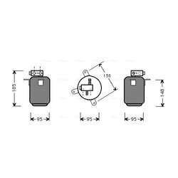 vysúšač klimatizácie AVA QUALITY COOLING BWD001