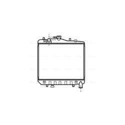 Chladič motora AVA QUALITY COOLING KA2001