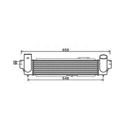 Chladič plniaceho vzduchu AVA QUALITY COOLING KA4141