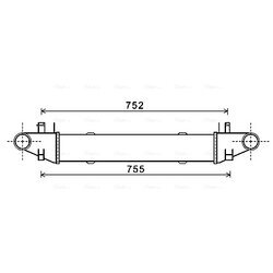 Chladič plniaceho vzduchu AVA QUALITY COOLING MSA4557