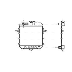 Chladič plniaceho vzduchu AVA QUALITY COOLING OL2033