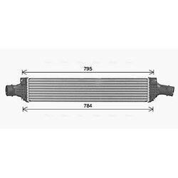 Chladič plniaceho vzduchu AVA QUALITY COOLING AI4434