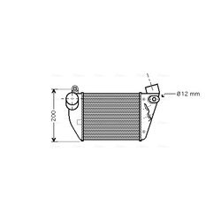 Chladič plniaceho vzduchu AVA QUALITY COOLING AIA4224