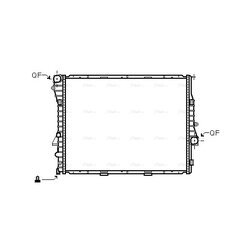 Chladič motora AVA QUALITY COOLING BW2302