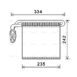 Výparník klimatizácie AVA QUALITY COOLING FDV461