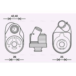 Chladič motorového oleja AVA QUALITY COOLING FT3610