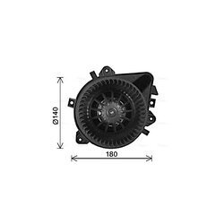 Vnútorný ventilátor AVA QUALITY COOLING FT8485 - obr. 1