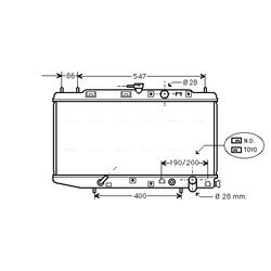 Chladič motora AVA QUALITY COOLING HD2064