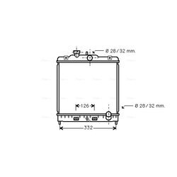 Chladič motora AVA QUALITY COOLING HD2121