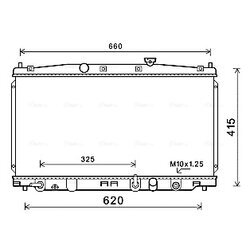 Chladič motora AVA QUALITY COOLING HD2288