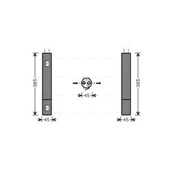 vysúšač klimatizácie AVA QUALITY COOLING MSD395