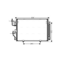 Kondenzátor klimatizácie AVA QUALITY COOLING MT5191D