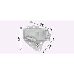 Chladič motorového oleja AVA QUALITY COOLING OL3705