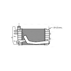 Chladič plniaceho vzduchu AVA QUALITY COOLING TOA4361