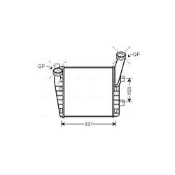 Chladič plniaceho vzduchu AVA QUALITY COOLING VNA4263