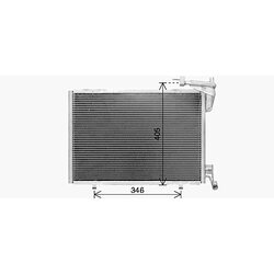 Kondenzátor klimatizácie AVA QUALITY COOLING FD5673