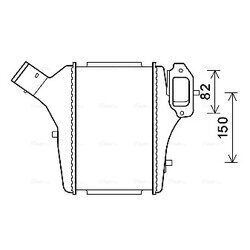 Chladič plniaceho vzduchu AVA QUALITY COOLING HD4286