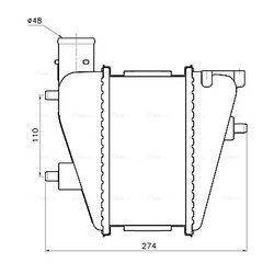 Chladič plniaceho vzduchu AVA QUALITY COOLING HD4337