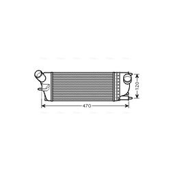 Chladič plniaceho vzduchu AVA QUALITY COOLING PEA4336