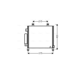 Kondenzátor klimatizácie AVA QUALITY COOLING SZA5120D