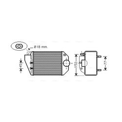 Chladič plniaceho vzduchu AVA QUALITY COOLING VNA4221