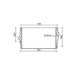 Chladič plniaceho vzduchu AVA QUALITY COOLING VOA4151