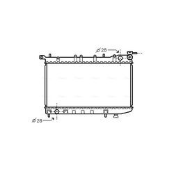 Chladič motora AVA QUALITY COOLING DN2123