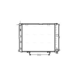 Chladič motora AVA QUALITY COOLING MS2035