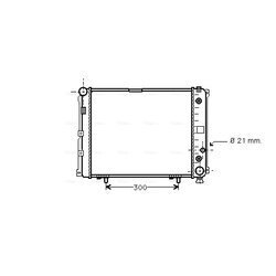 Chladič motora AVA QUALITY COOLING MS2162