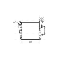 Chladič plniaceho vzduchu AVA QUALITY COOLING VNA4235