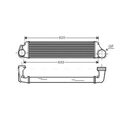 Chladič plniaceho vzduchu AVA QUALITY COOLING BW4282